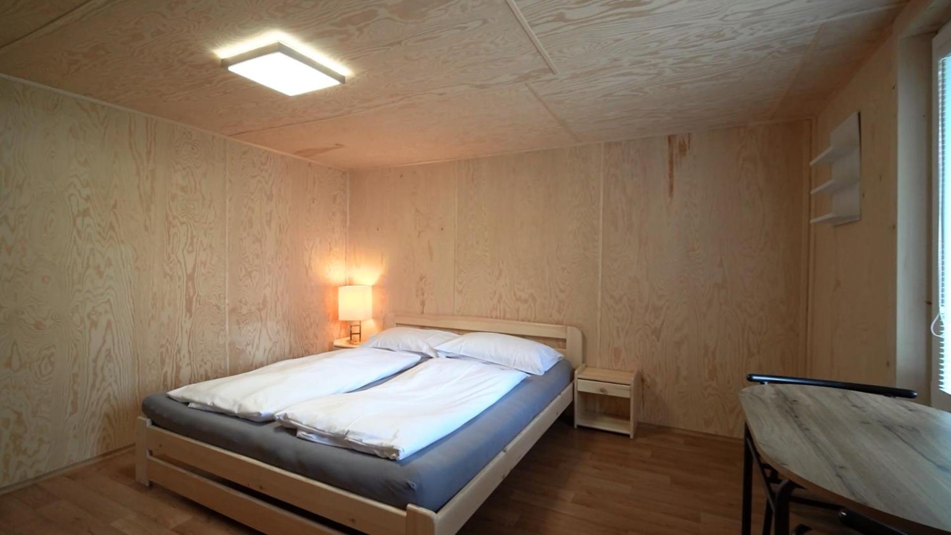Ferienwohnung Vagon Lesna Jiřetín pod Jedlovou Exterior foto